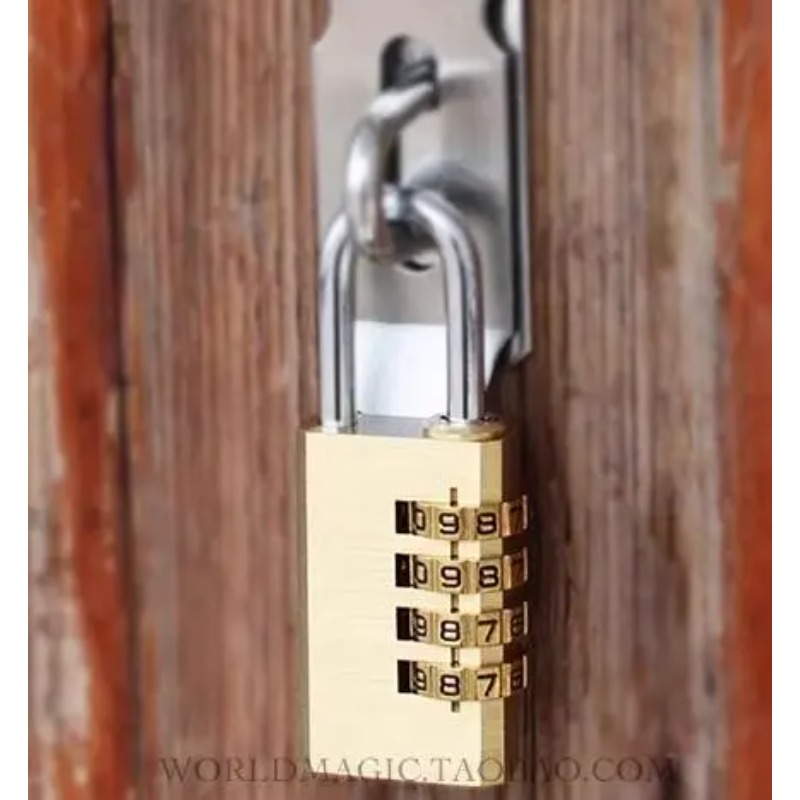 Letter Opener Brass - Gekozen nummer Goocheltrucs Inductie gecodeerd Dream
