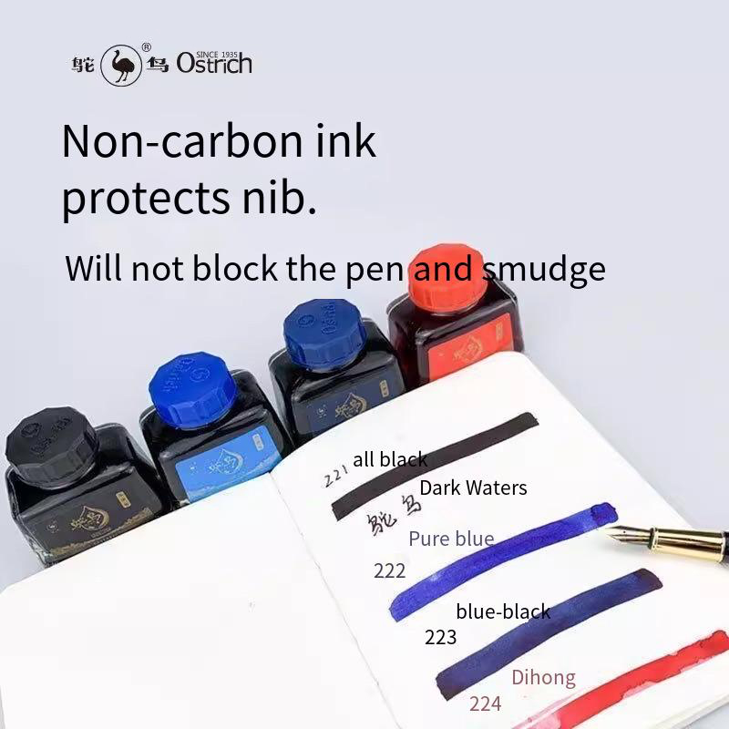 Ostrich 2-Series vulpeninkt, 4 - Fountain Pen Bottled Ink recensie en prijs