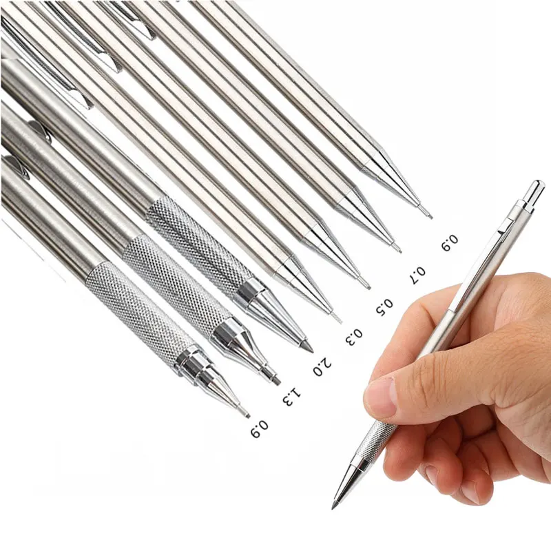 Volledig metalen vulpotloodset - Mechanical Pencil 0.3 recensie en prijs