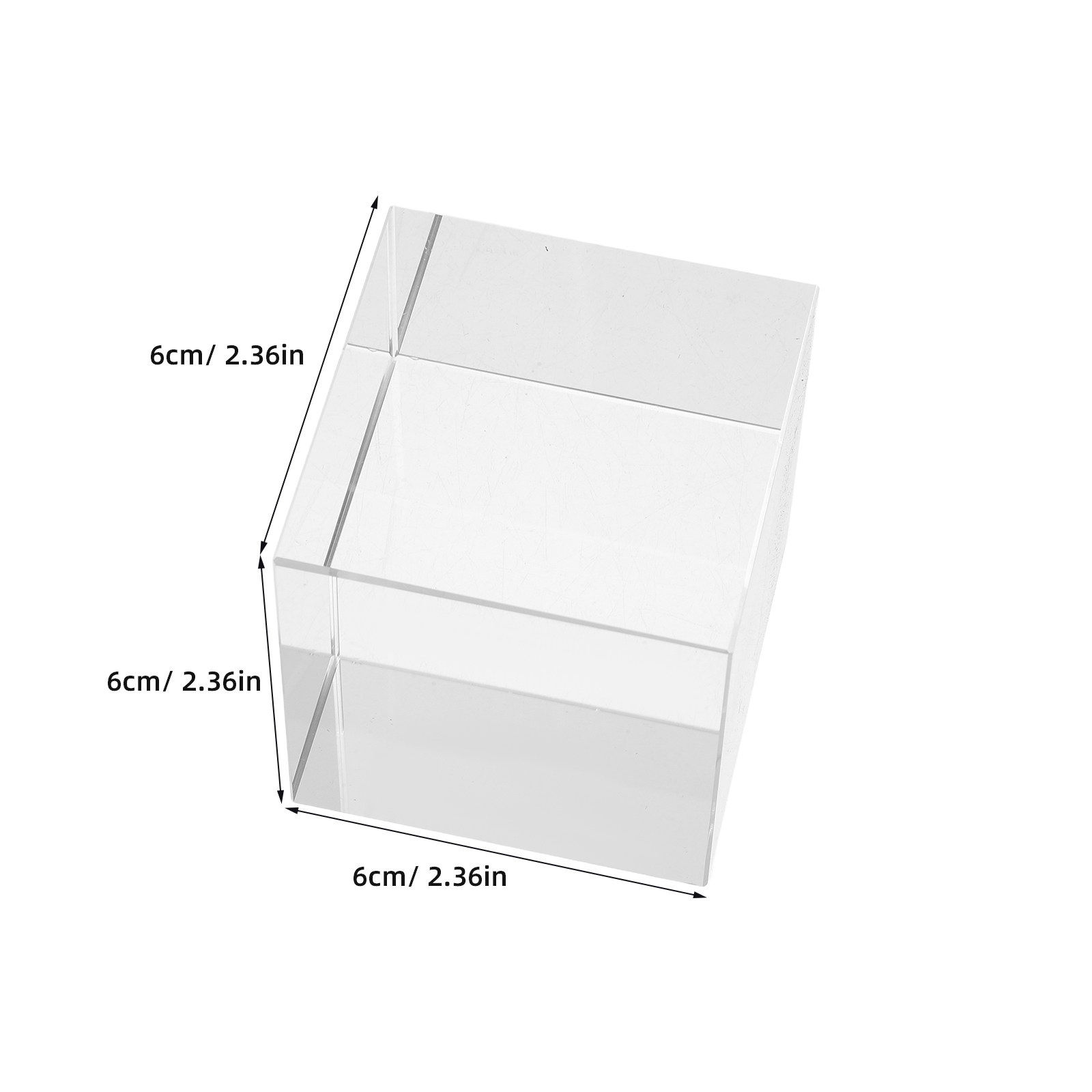 Vierkant kristallen presse-pap - Book Weight Glass recensie en prijs